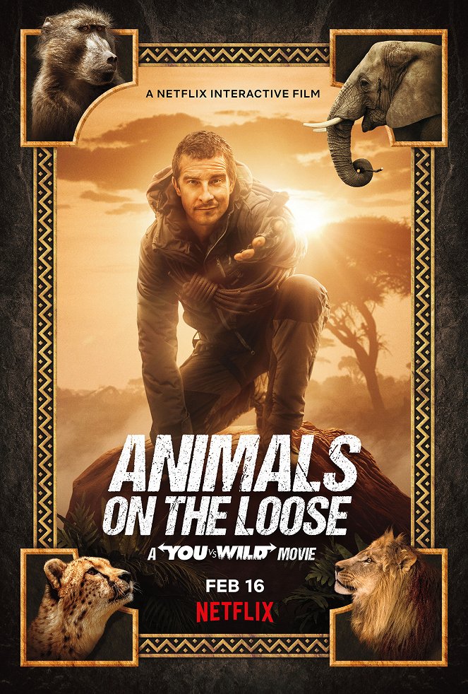 Animals on the Loose: A You vs. Wild Movie - Posters