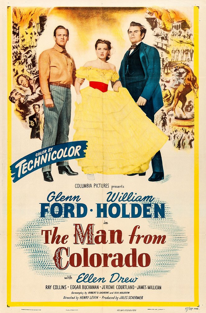 The Man from Colorado - Posters
