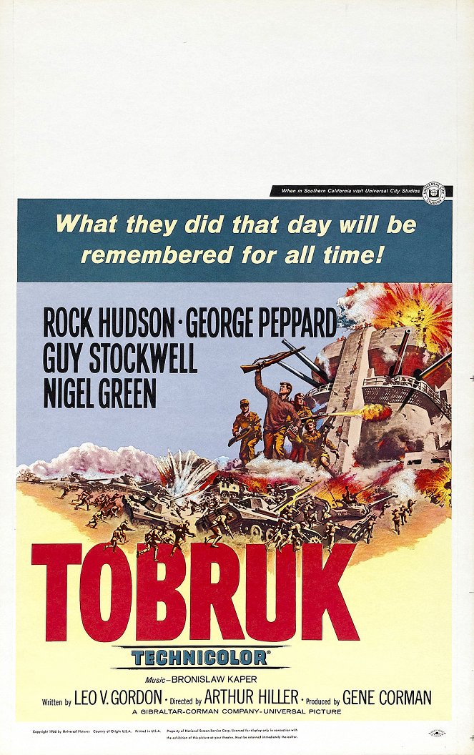 Tobruk -aavikkosota - Julisteet