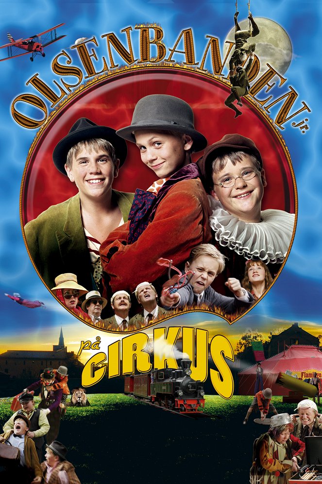 Olsenbanden Junior på cirkus - Affiches