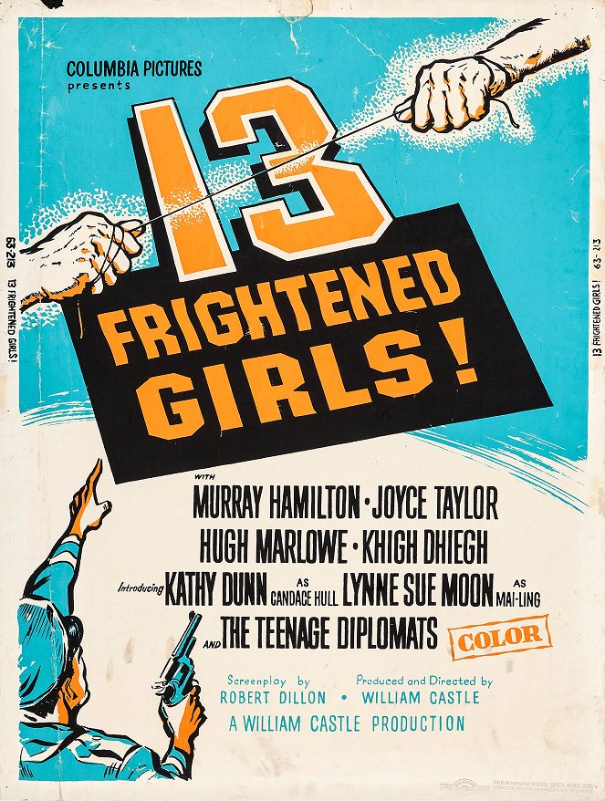 13 chicas aterrorizadas - Carteles
