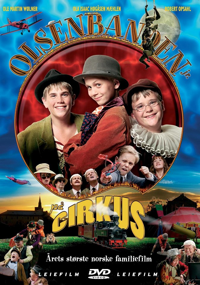 Olsenbanden Junior på cirkus - Affiches