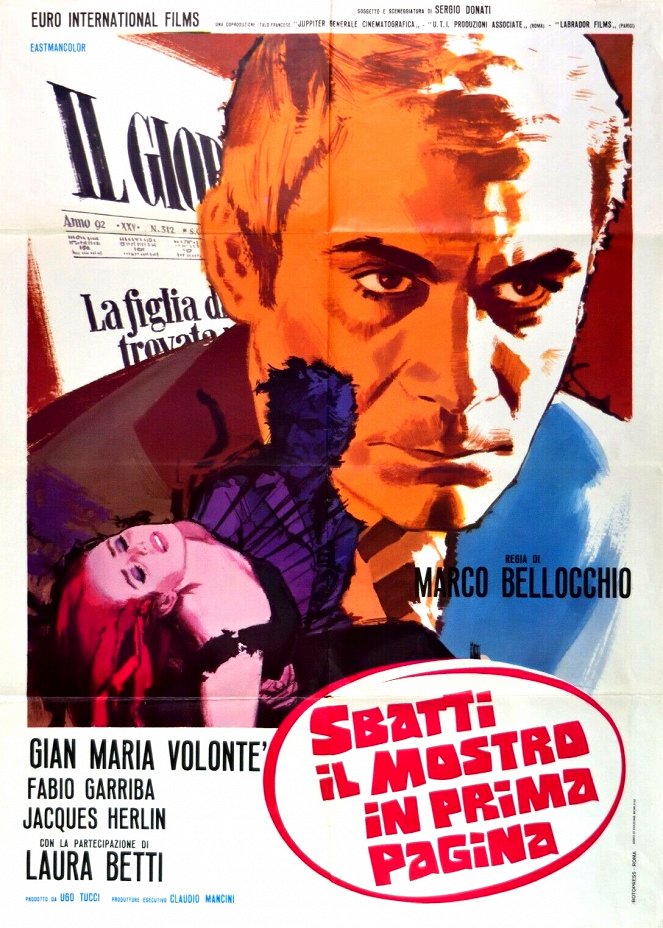 Sbatti il mostro in prima pagina - Posters