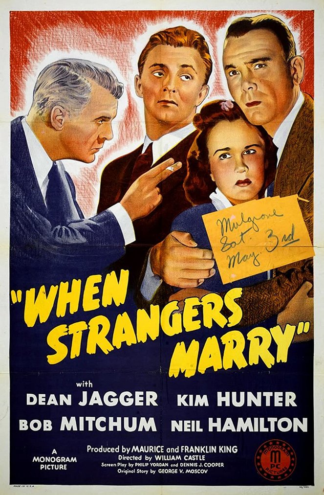 When Strangers Marry - Plakátok