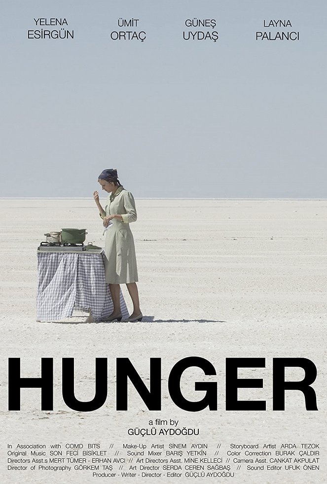 Açlık - Affiches