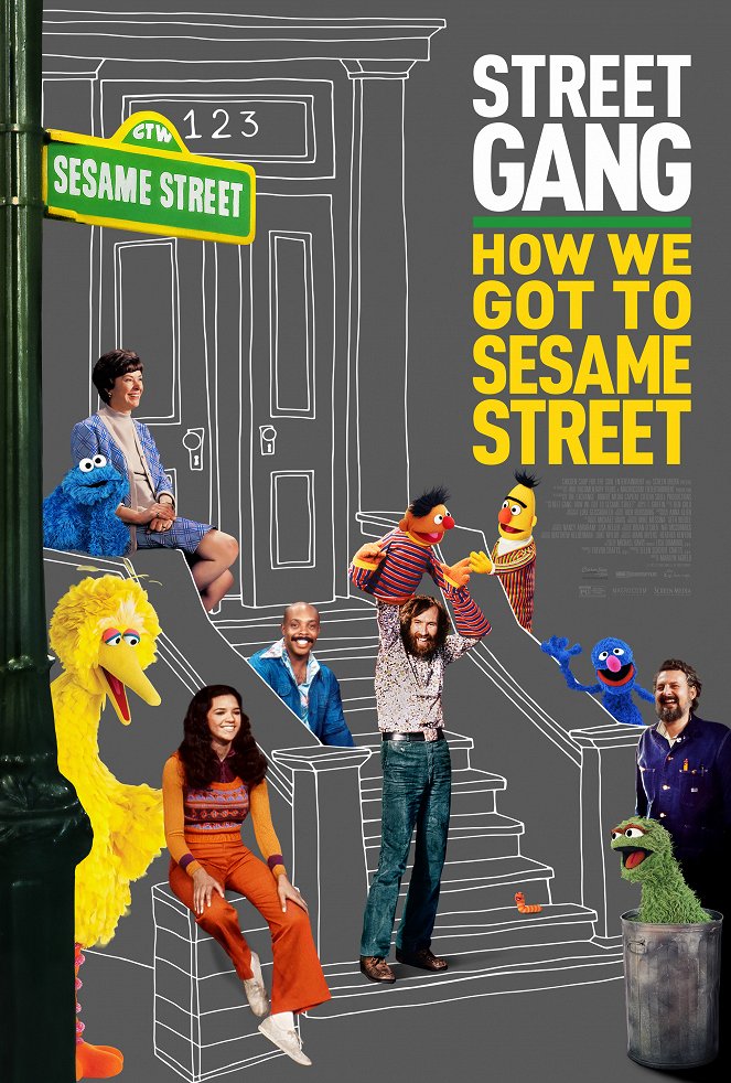Street Gang: How We Got to Sesame Street - Cartazes