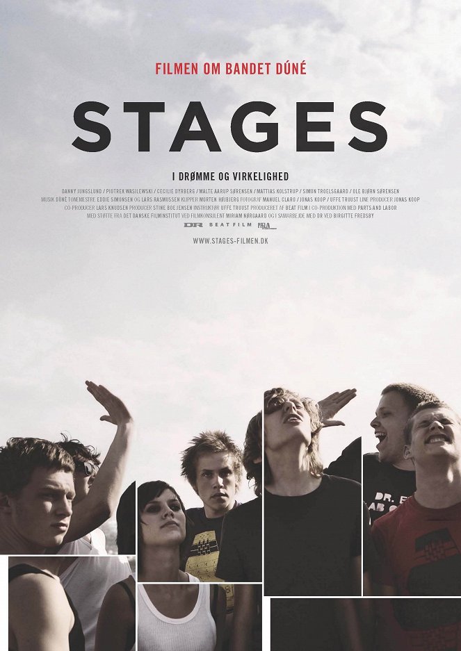 Stages - filmen om bandet Dúné - Julisteet