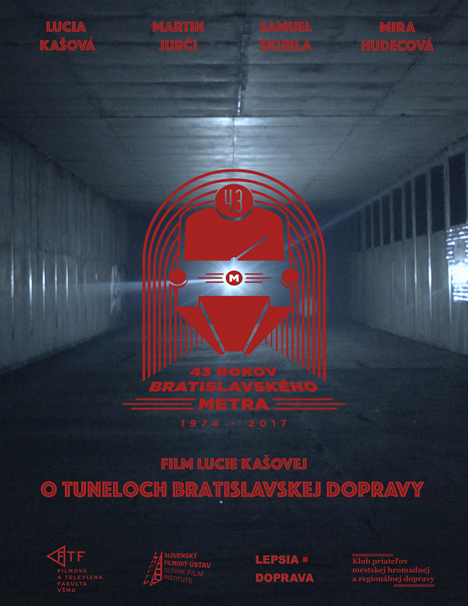 43 rokov bratislavského metra - Plakate