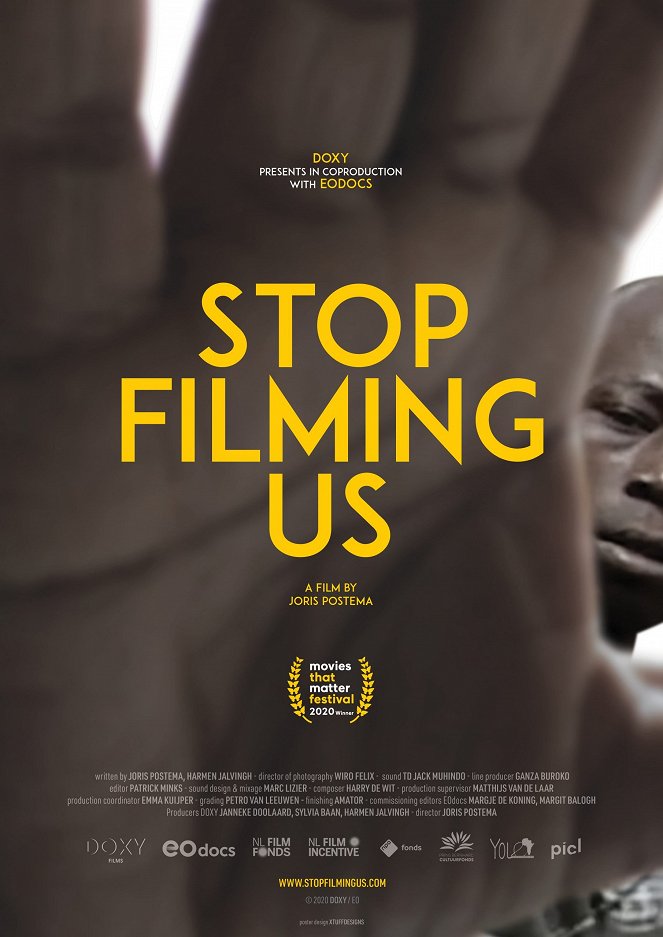 Stop Filming Us - Plakátok