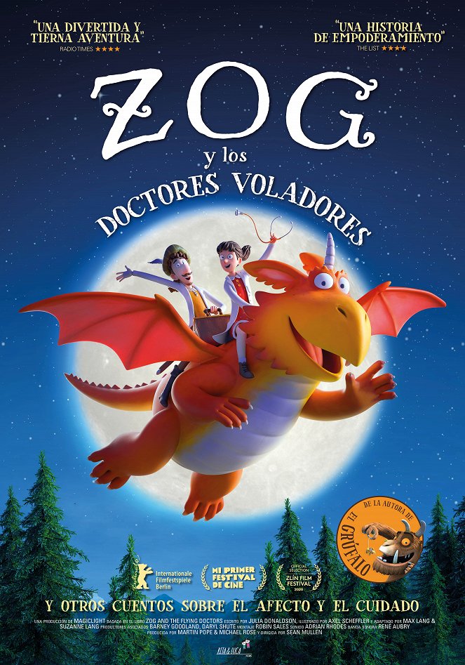 Zog y los doctores voladores - Carteles