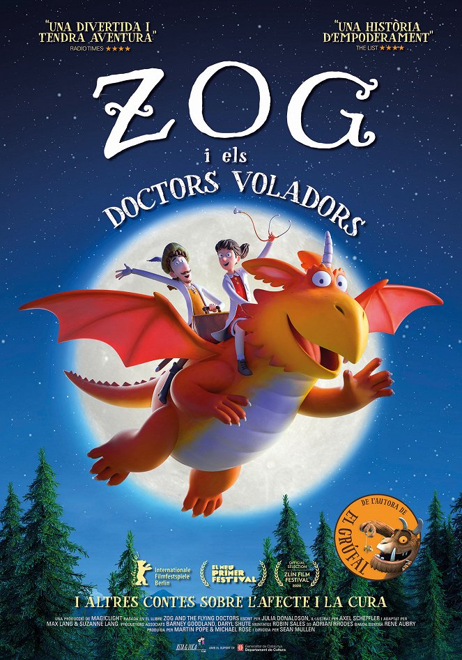 Zog y los doctores voladores - Carteles