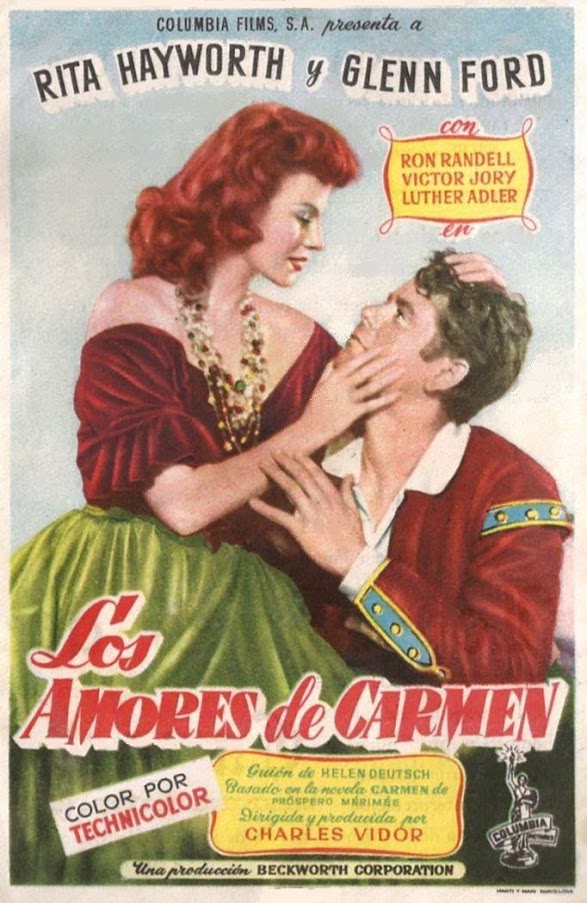 Los amores de Carmen - Carteles