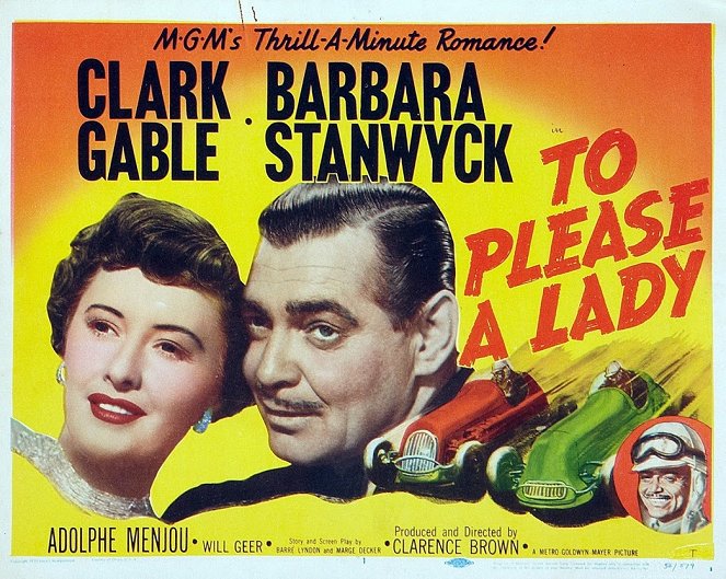 To Please a Lady - Affiches
