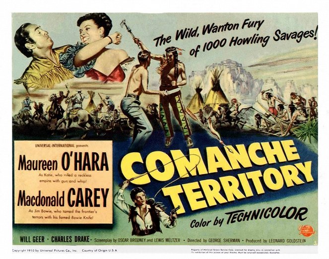 Comanche Territory - Plakaty
