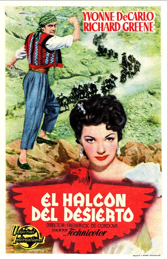 El halcón del desierto - Carteles