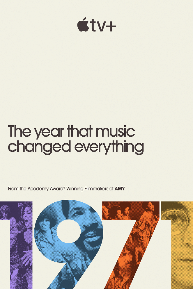 1971: rok zmian, rok muzyki - Plakaty