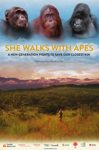 She Walks with Apes - Posters