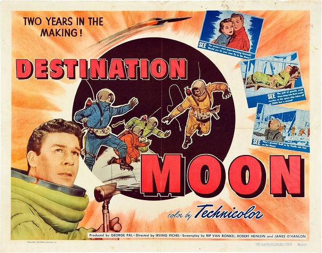 Destination Moon - Plakáty