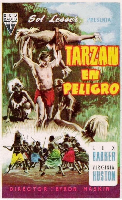 Tarzán en peligro - Carteles