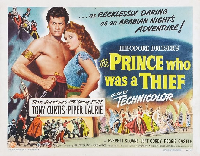 The Prince Who Was a Thief - Posters