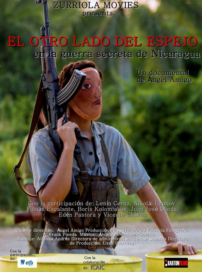El otro lado del espejo en la guerra secreta de Nicaragua - Plakate
