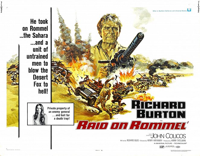 Raid on Rommel - Posters