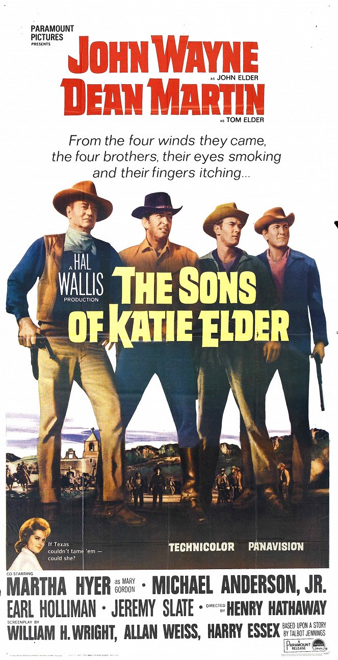 A négy mesterlövész - Az Elder banda - Plakátok