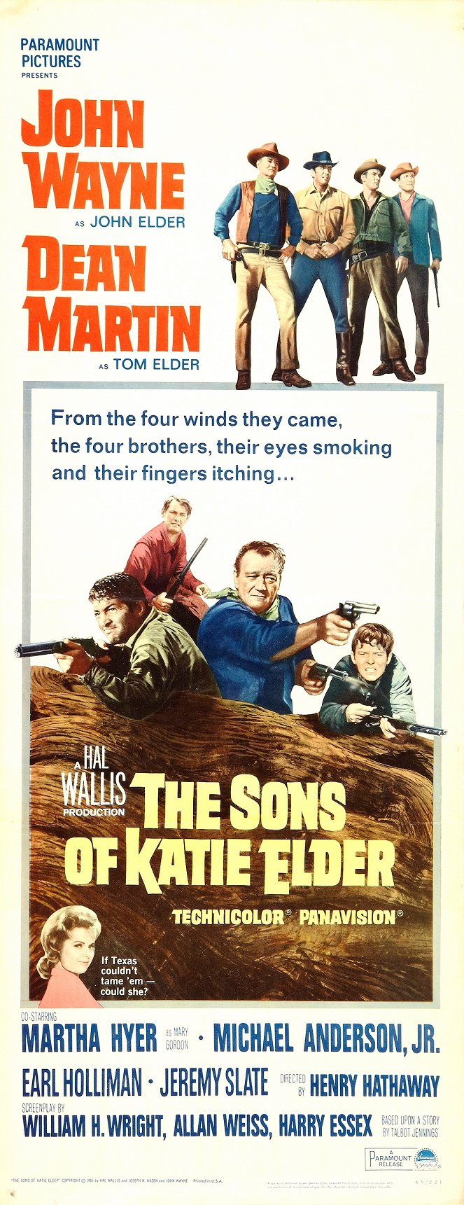 Die vier Söhne der Katie Elder - Plakate