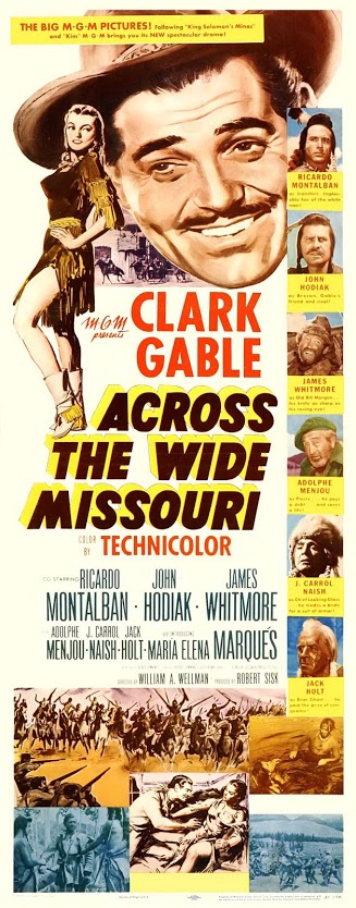 Across the Wide Missouri - Affiches