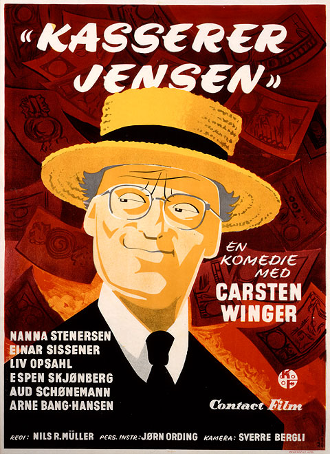 Kasserer Jensen - Carteles