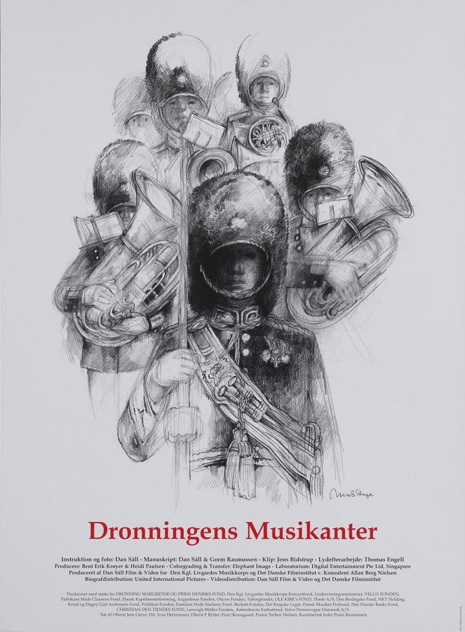 Dronningens musikanter - Affiches