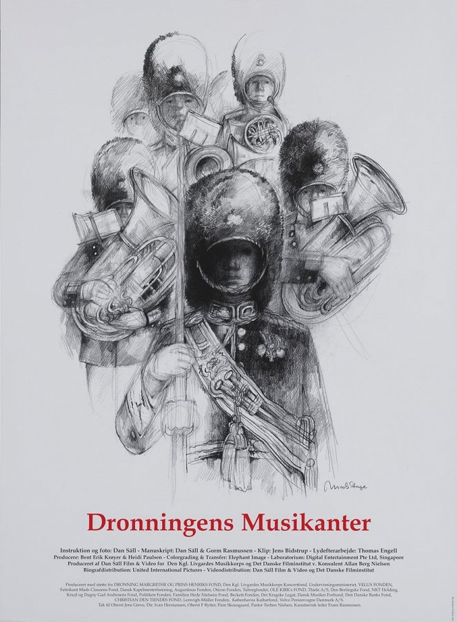 Dronningens musikanter - Plakate