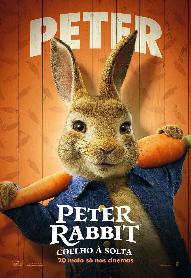 Peter Rabbit: Coelho à Solta - Cartazes