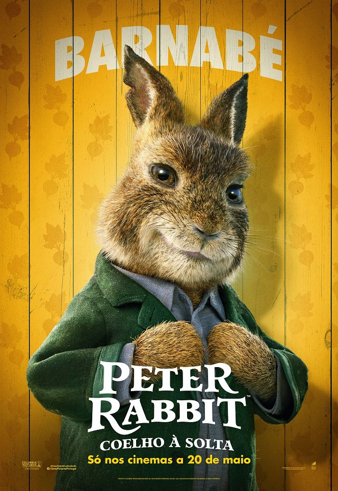 Peter Rabbit: Coelho à Solta - Cartazes