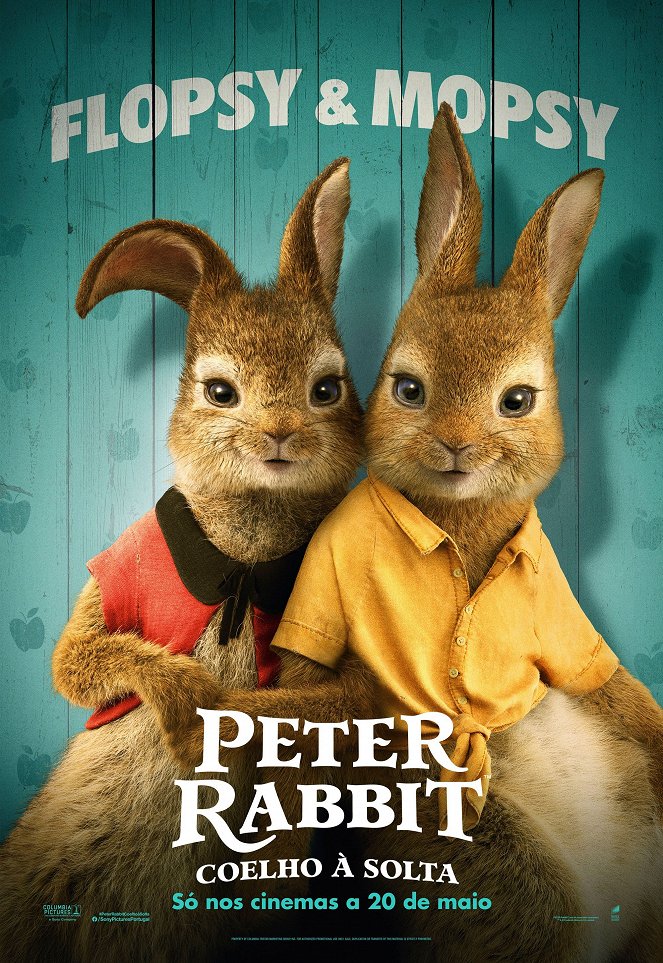 Peter Rabbit: Coelho à Solta - Cartazes