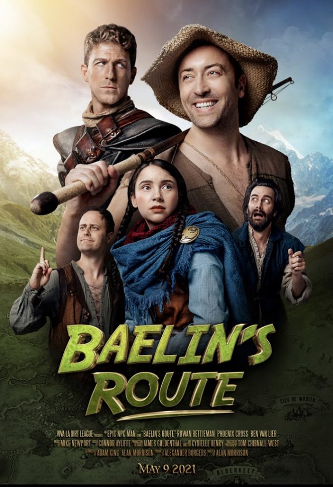 Baelin's Route: An Epic NPC Man Adventure - Plakátok