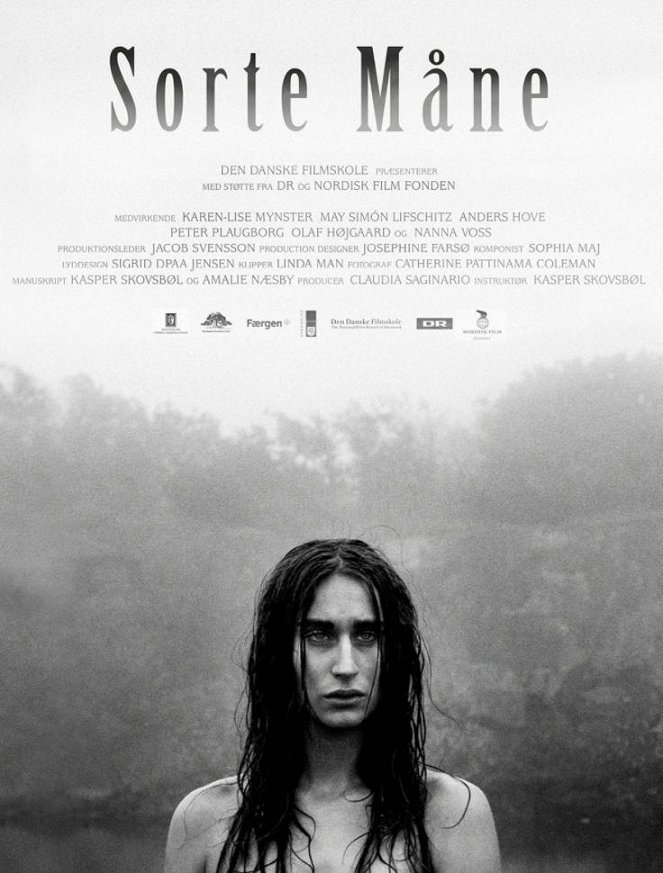 Sorte måne - Affiches