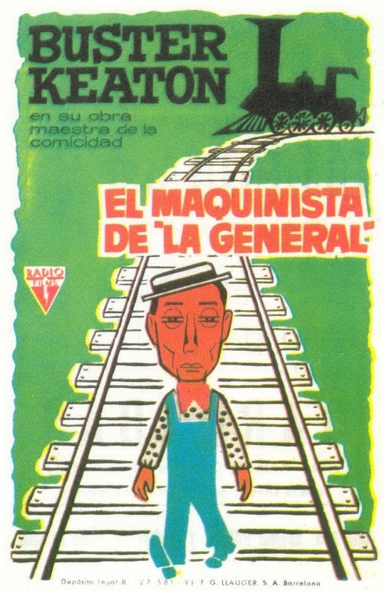 El maquinista de la General - Carteles