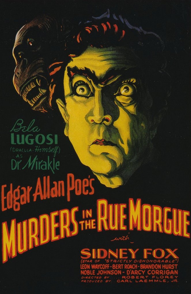 Murders in the Rue Morgue - Cartazes