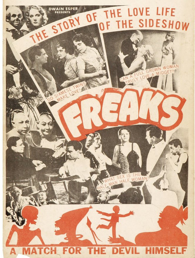 Freaks - Mißgestaltete - Plakate