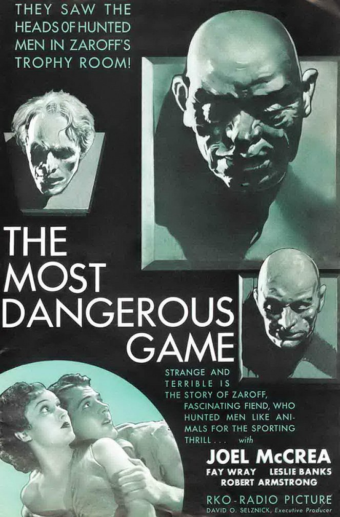 Nejnebezpečnější hra - Plagáty