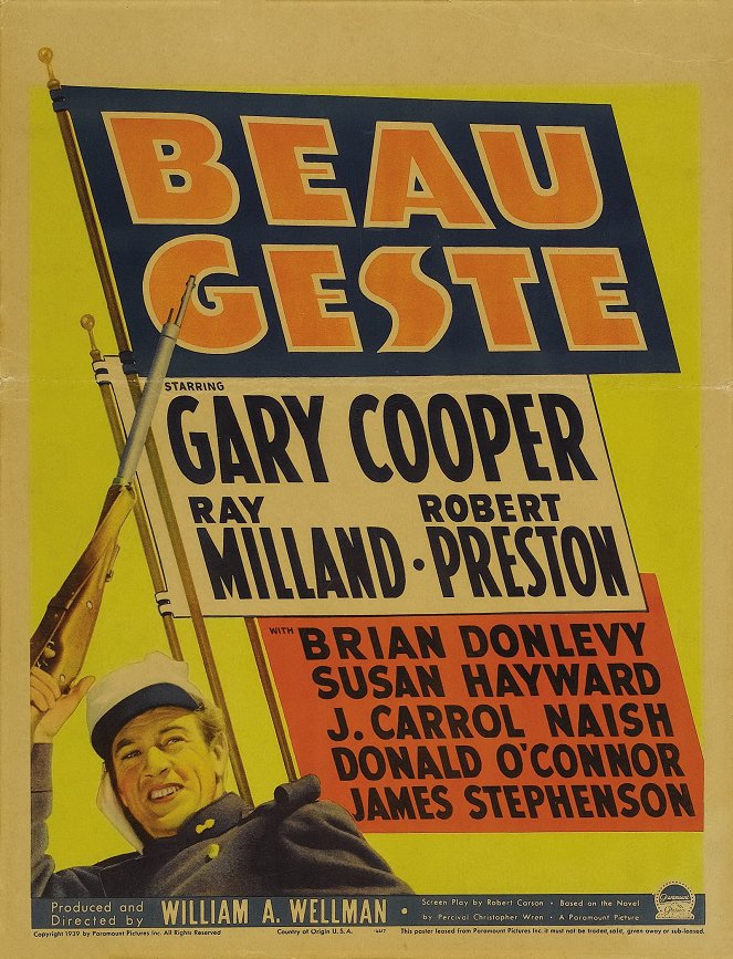 Beau Geste - Plakáty
