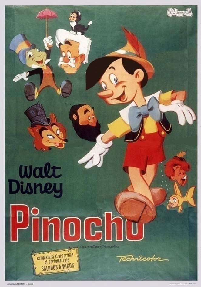 Pinocho - Carteles