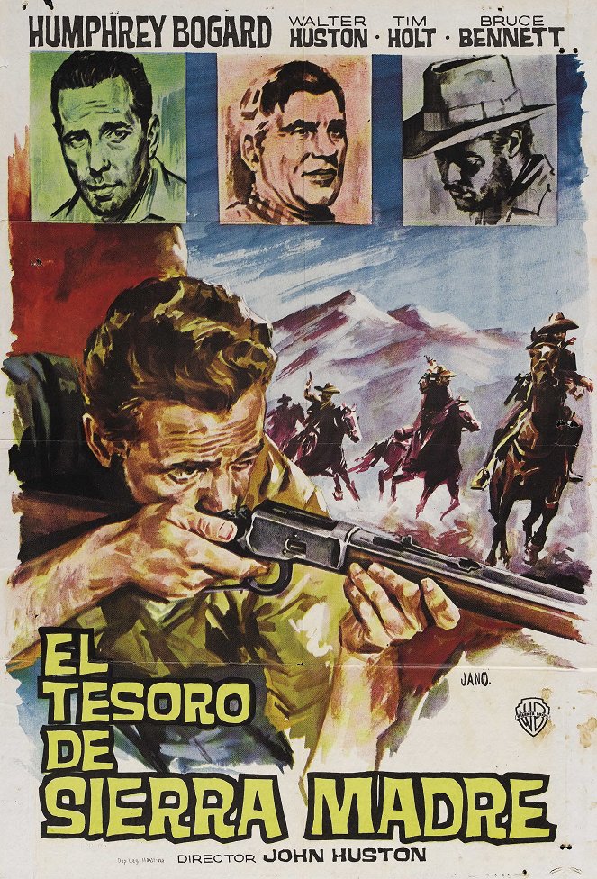 El tesoro de Sierra Madre - Carteles