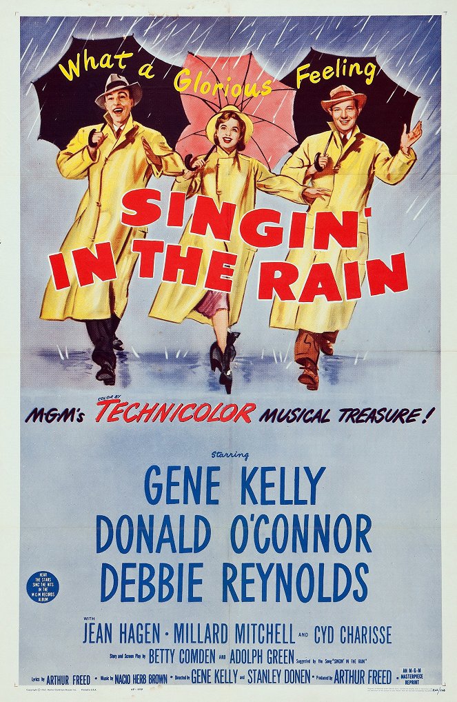 Zpívání v dešti - Plakáty