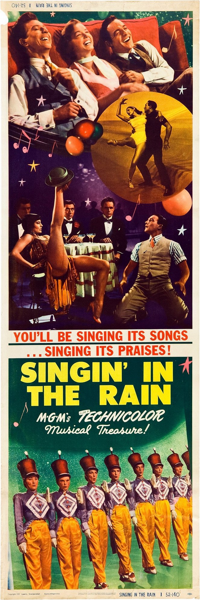 Chantons sous la pluie - Affiches