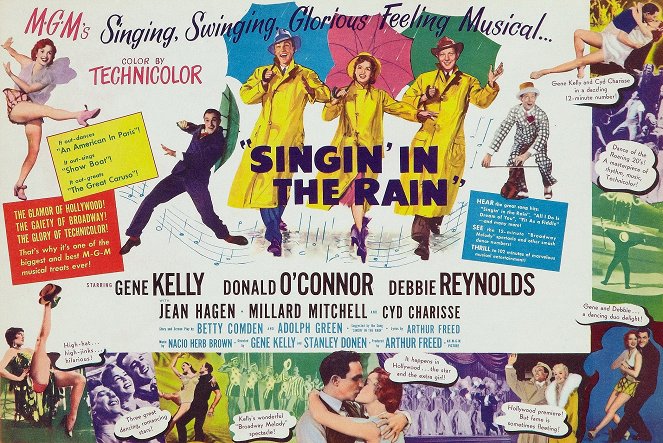 Spievanie v daždi - Plagáty