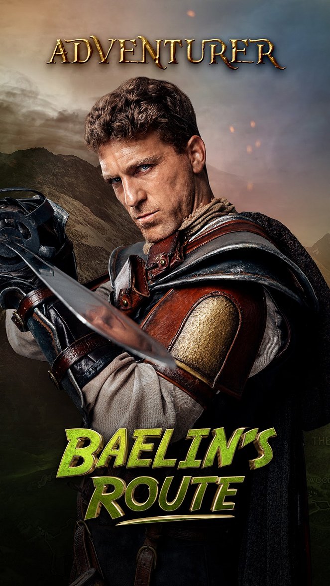 Baelin's Route: An Epic NPC Man Adventure - Julisteet