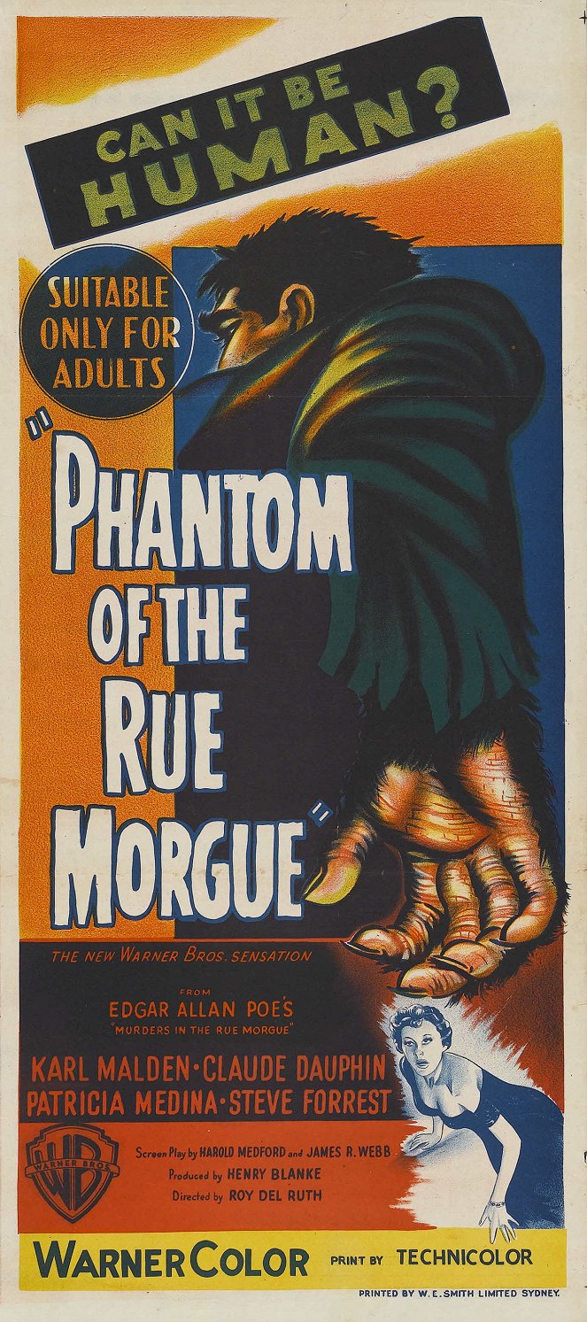 Phantom of the Rue Morgue - Posters
