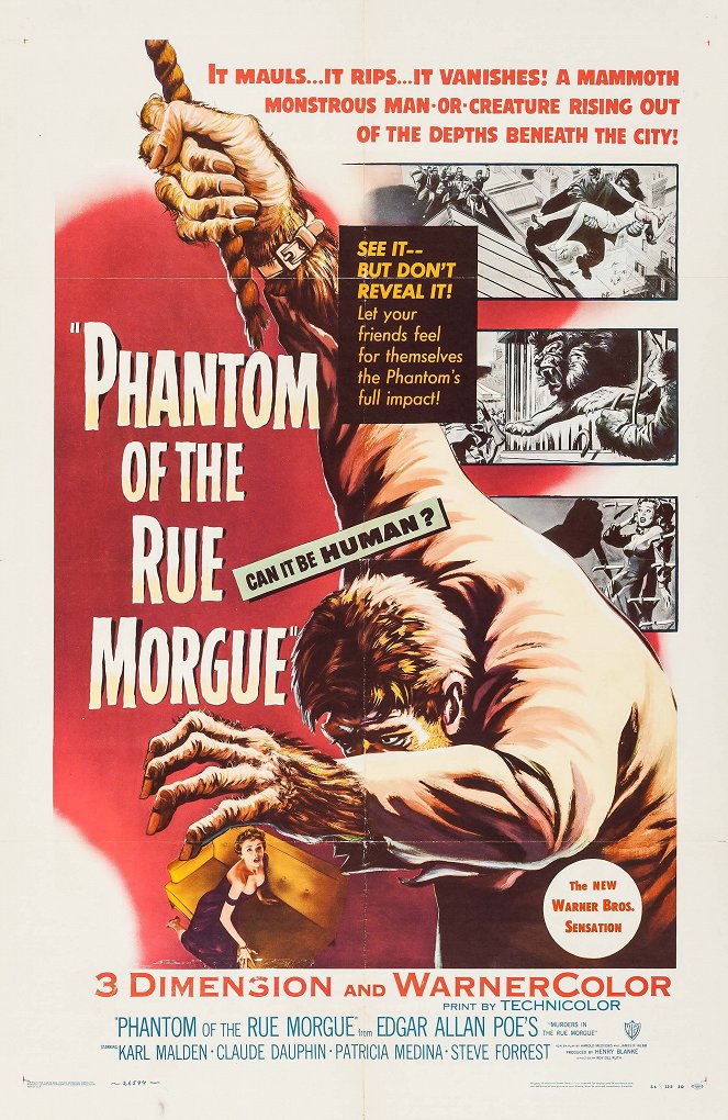 Phantom of the Rue Morgue - Julisteet